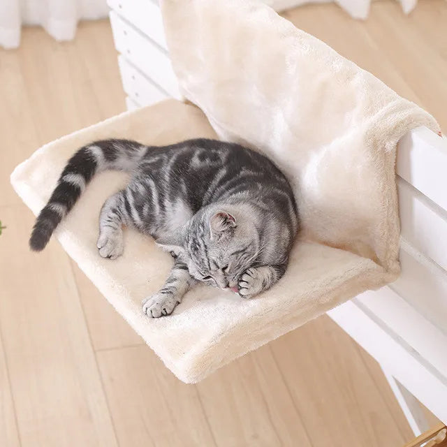 Removable Cat Hammock Bed With Metal Frame For Radiator