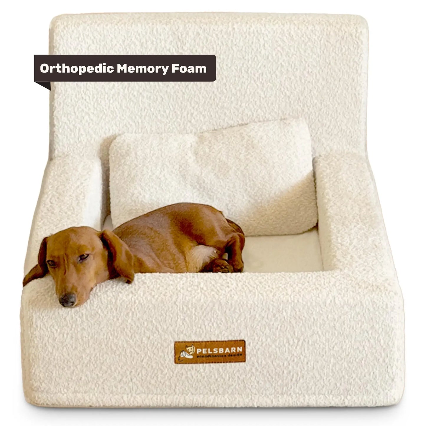 YTYIN Real Orthopedic Dog Bed With High Density Memory Foam