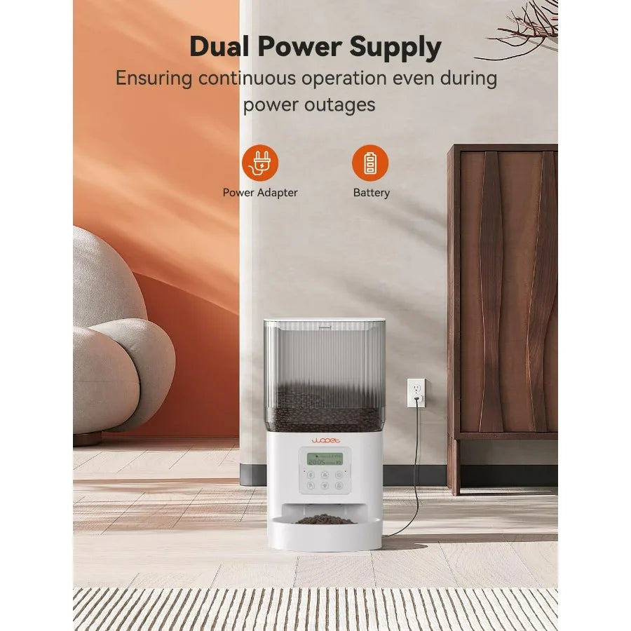 Hign-concerned Automatic Cat And Dog Feeder With App Control