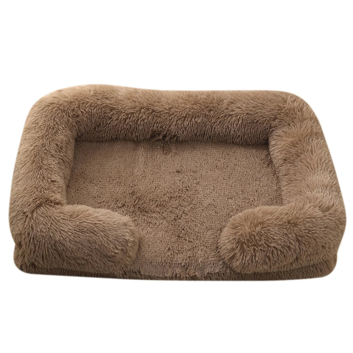 Plush Dog Bed Winter Thickened Pad Sofa With Removable Mat