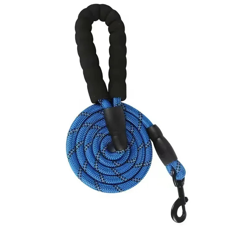 Durable and Reflective Nylon Dog Leash for All Sizes