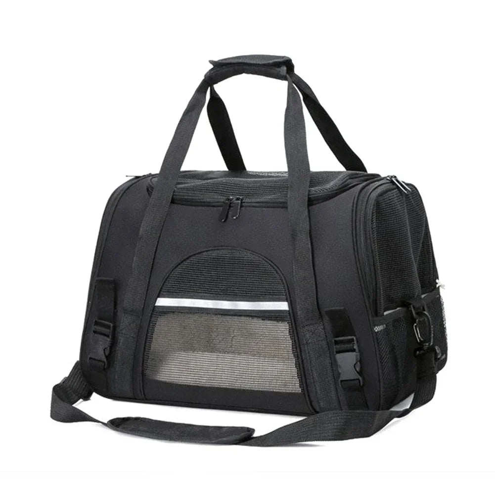 Dog Carrier Backpack With Thick Cotton Cushion Breathable Mesh