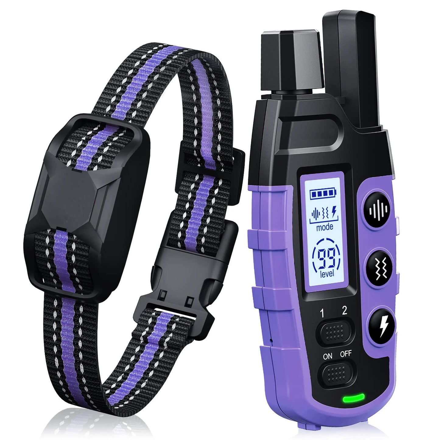 WXRPET 3300ft Waterproof Electric Dog Training Collar With Remote Control