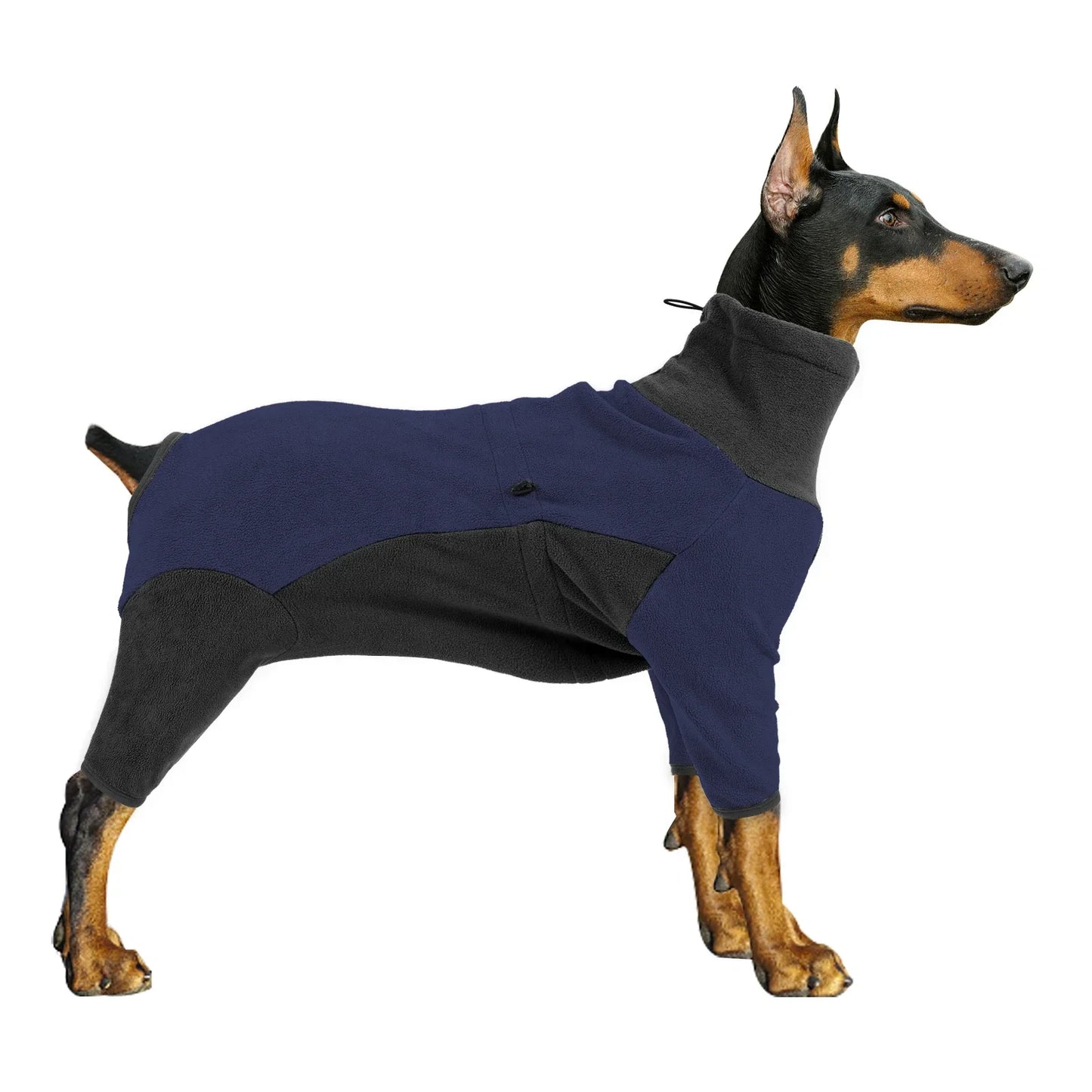 Cozy Fleece Dog Sweater Coat for Winter Warmth and Comfort