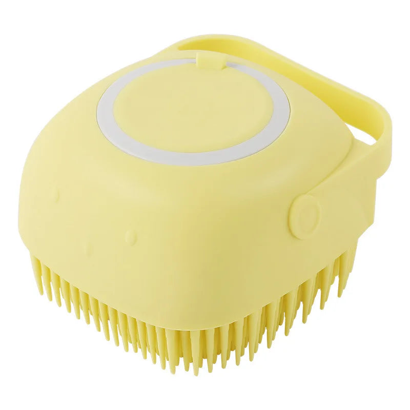 Silicone Dog Bath Massage Gloves For Pet Grooming And Shampooing