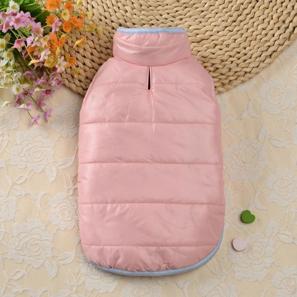 NONECN Double Sided Winter Dog Jacket Waterproof For Pets