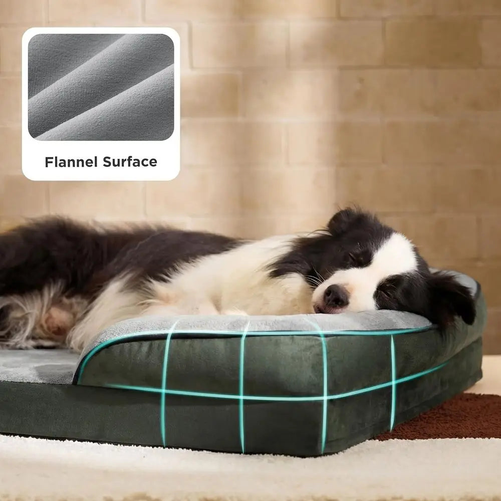Orthopedic Dog Bed Waterproof With Washable Removable Cover