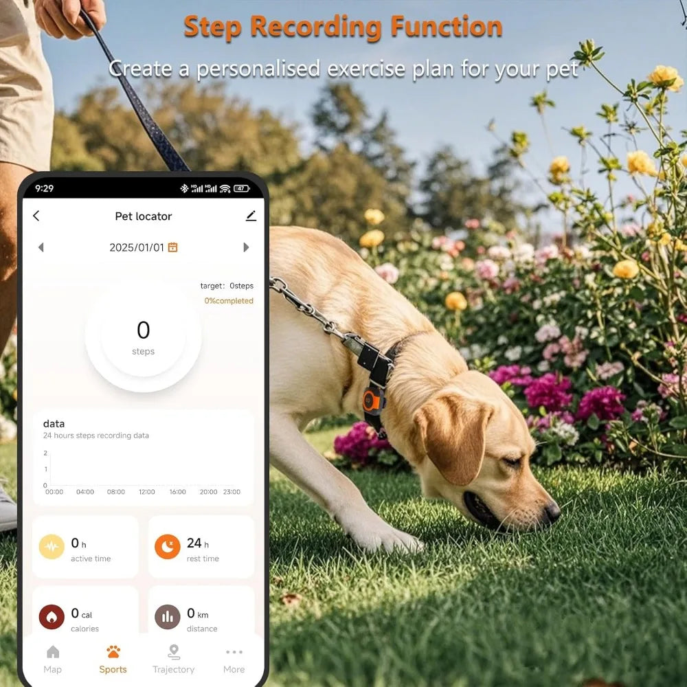 GPS Dog Tracker Health Monitoring And Location Tracking Any Collar