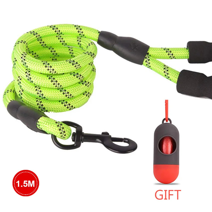 BoluxCN Reflective Dog Leash With Padded Handle For Walking