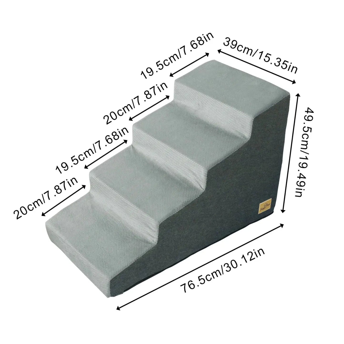 Dog Door High Density Foam Dog Steps Non Slip Cover by Furtastic Pet Essentials