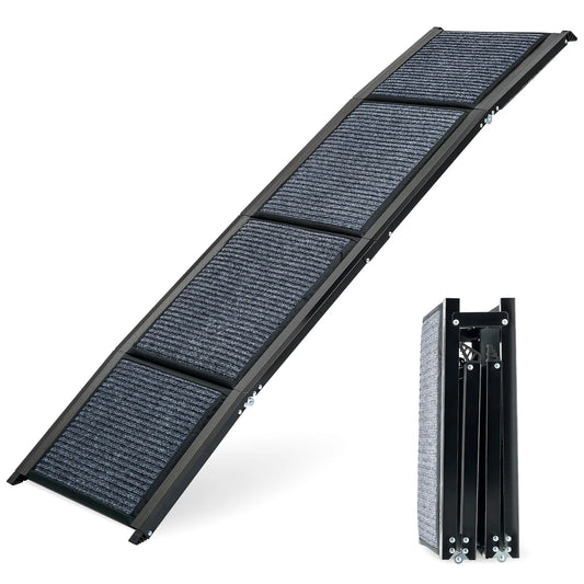 CWAWZ Car Dog Ramp Folding Pet Ramp For Large Dogs