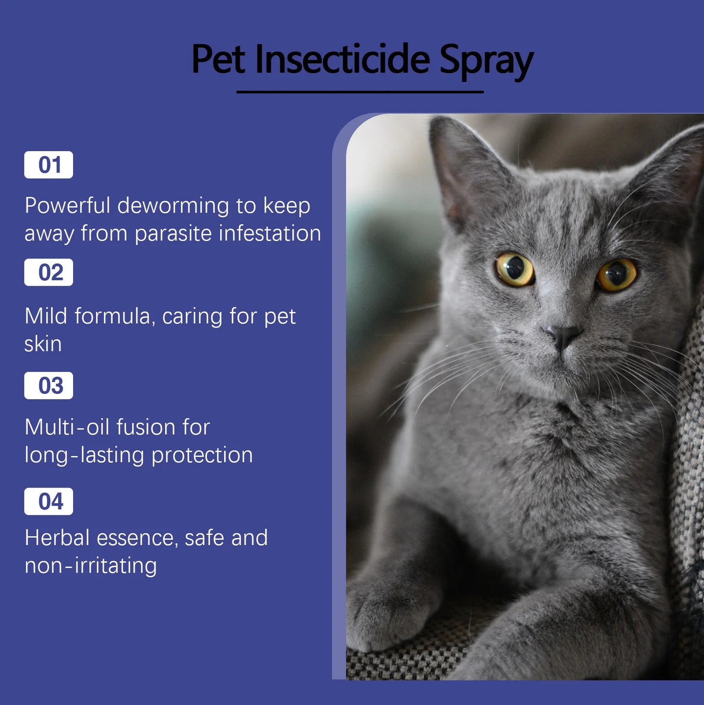 YEGBONG Pet Insect Repellent Spray For Dogs And Cats