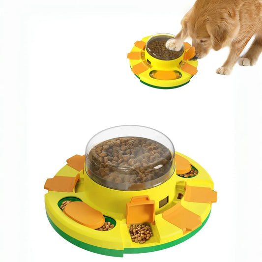 Interactive Puzzle Dog Toy Enrichment Slow Feeder Dispenser