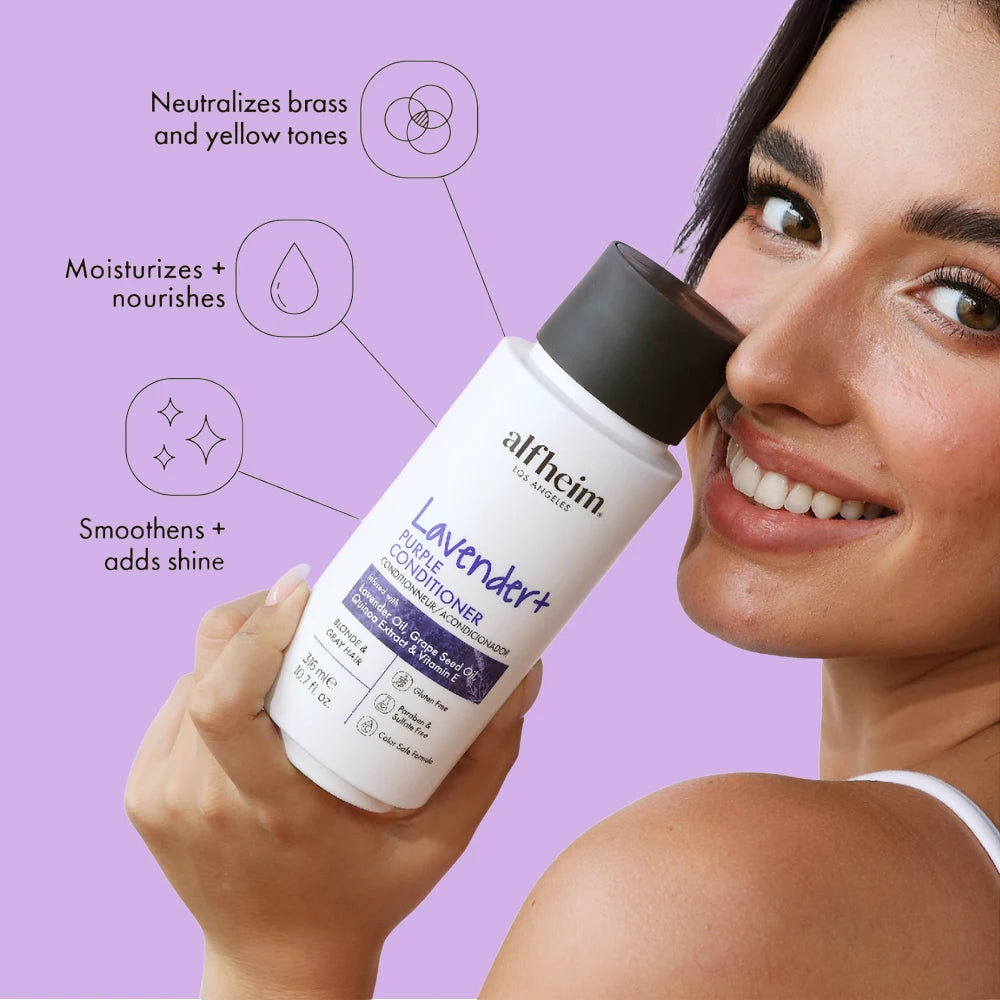 ALFHEIM Lavender Brass Busting Shampoo And Conditioner Set
