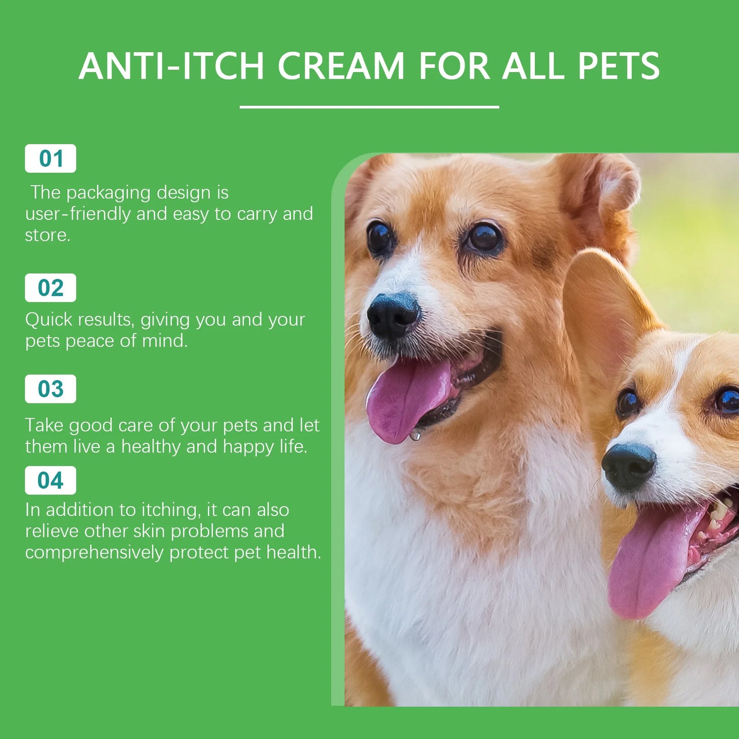 YEGBONG Pet Skin Care Spray Plant Formula Soothes Itching Relief
