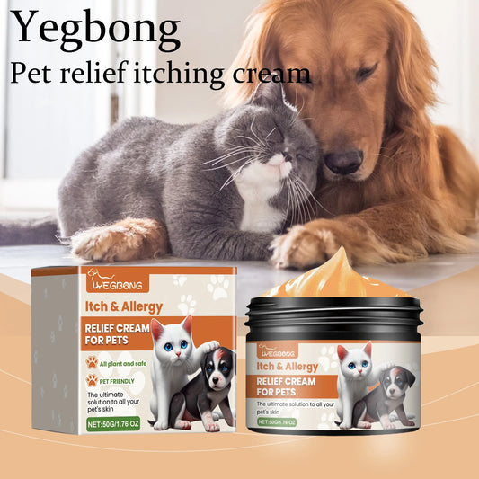 YEGBONG Pet Relief Itching Cream Nourishing Gentle Skin Comfort