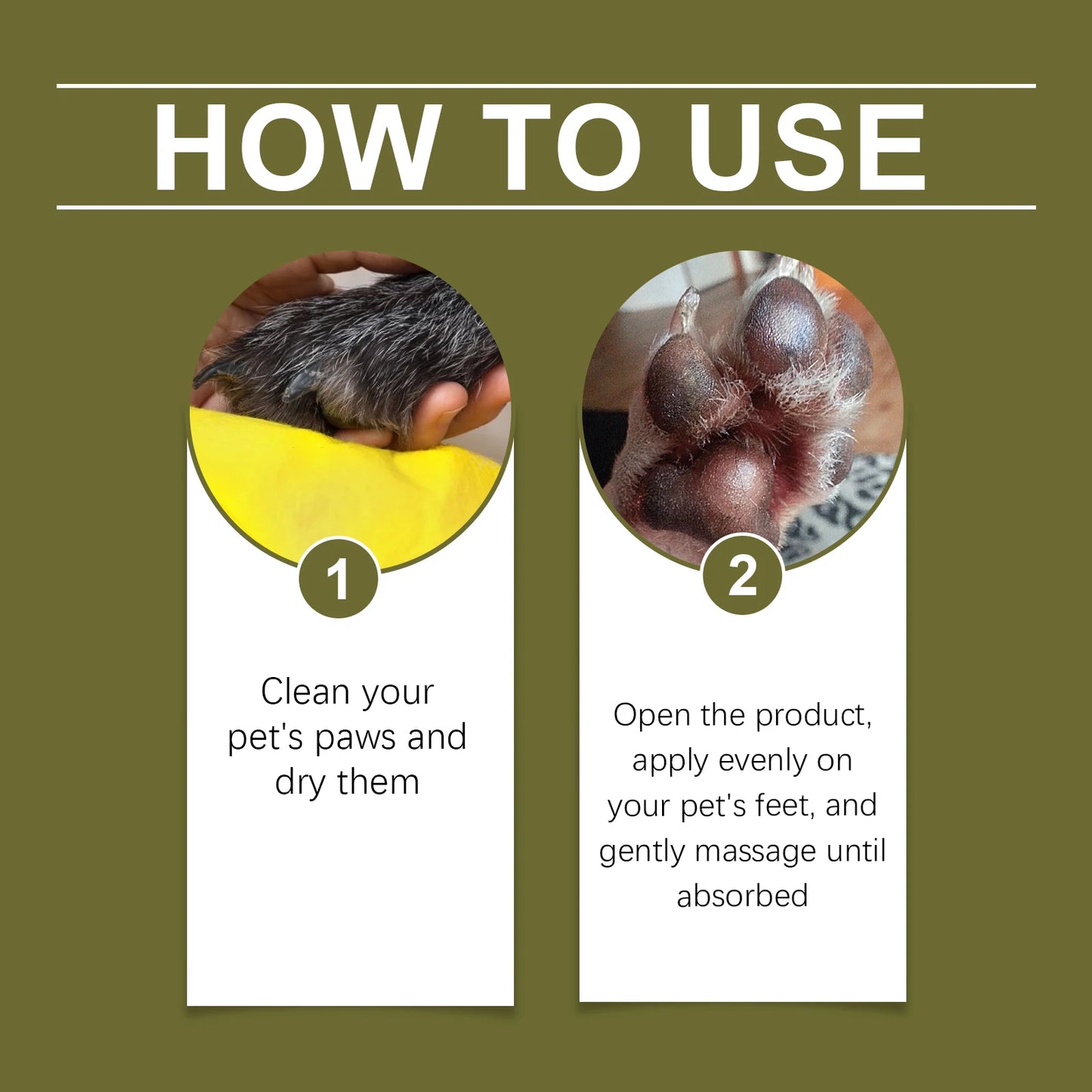 YEGBONG Pet Paw Care Balm Deep Nourishing Moisturizer Cracked Skin