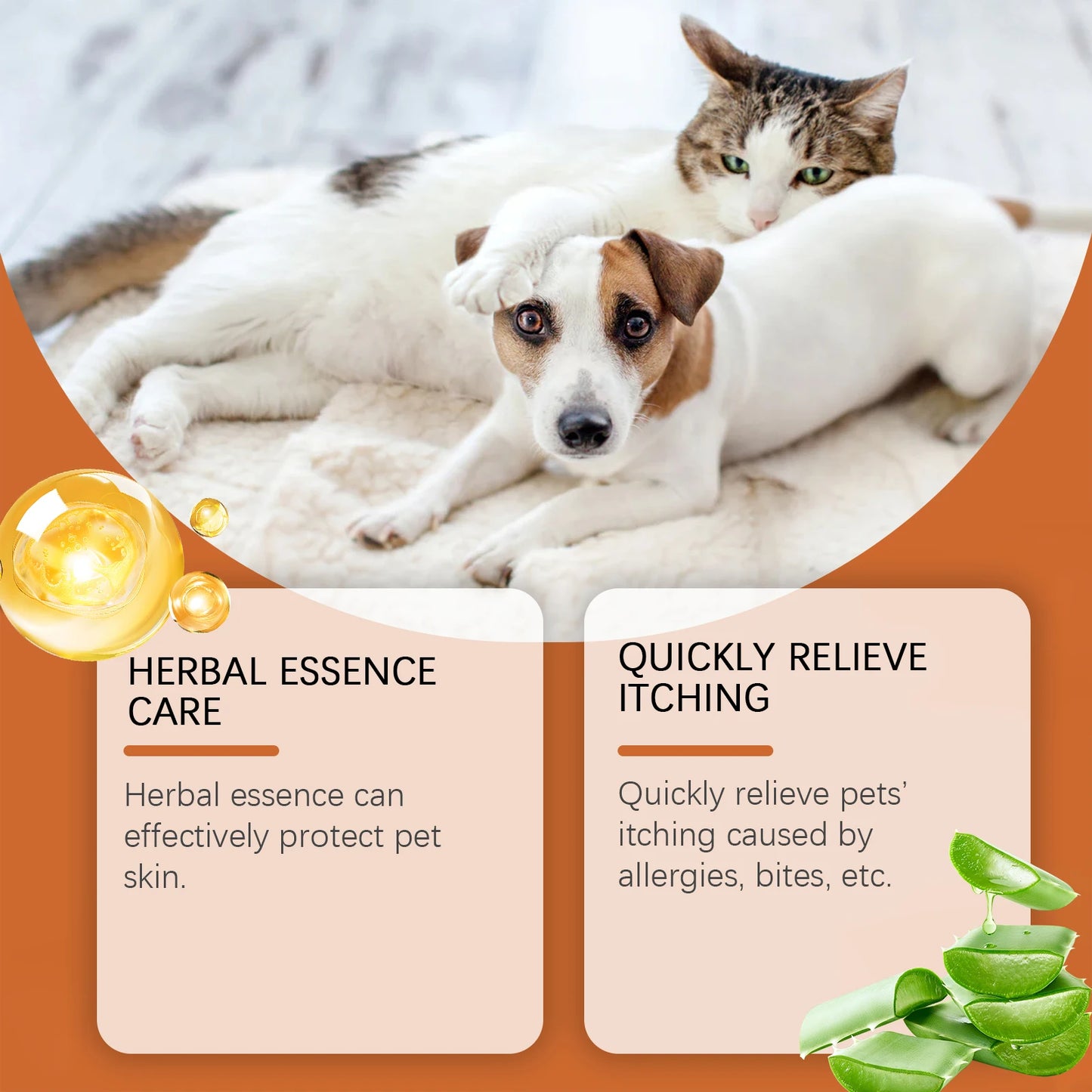 YEGBONG Pet Relief Itching Cream Nourishing Gentle Skin Comfort