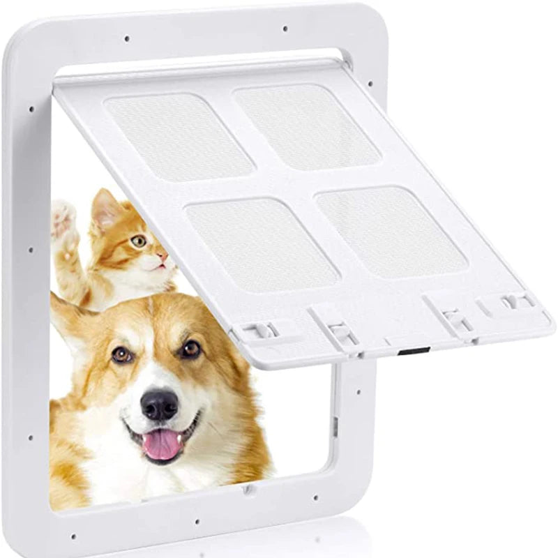 Otmagelu Magnetic Locking Pet Screen Door For Dogs And Cats