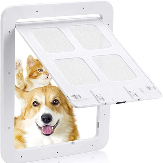 Otmagelu Magnetic Locking Pet Screen Door For Dogs And Cats