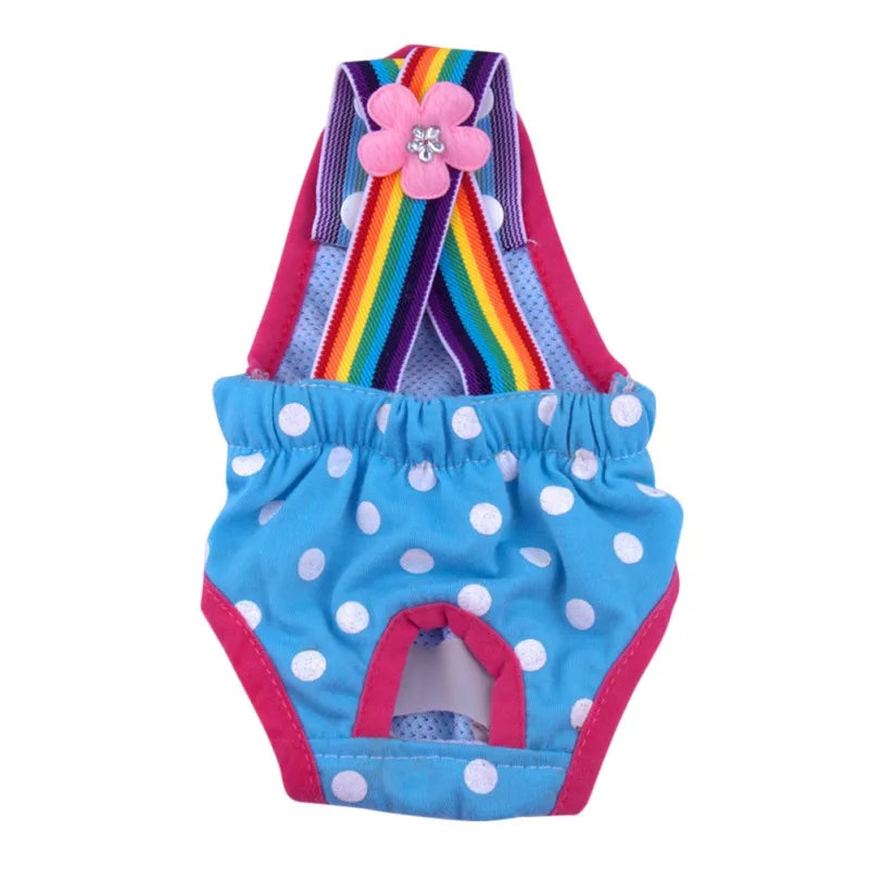 Dog Diaper Shorts Washable 100 Percent Cotton Pet Underwear