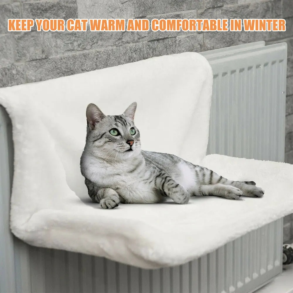 Removable Cat Hammock Bed With Metal Frame For Radiator