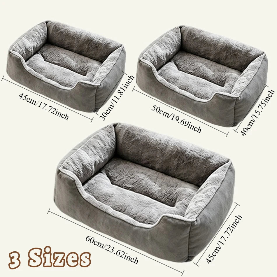 Comfortable cushioned bedding for dogs and cats