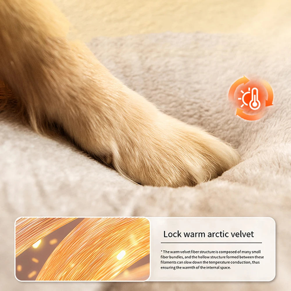 alloetCN Cute Removable Washable Pet House for Cats and Dogs