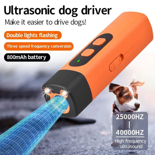 High Concerned Ultrasonic Dog Bark Deterrent Trainer Rechargeable