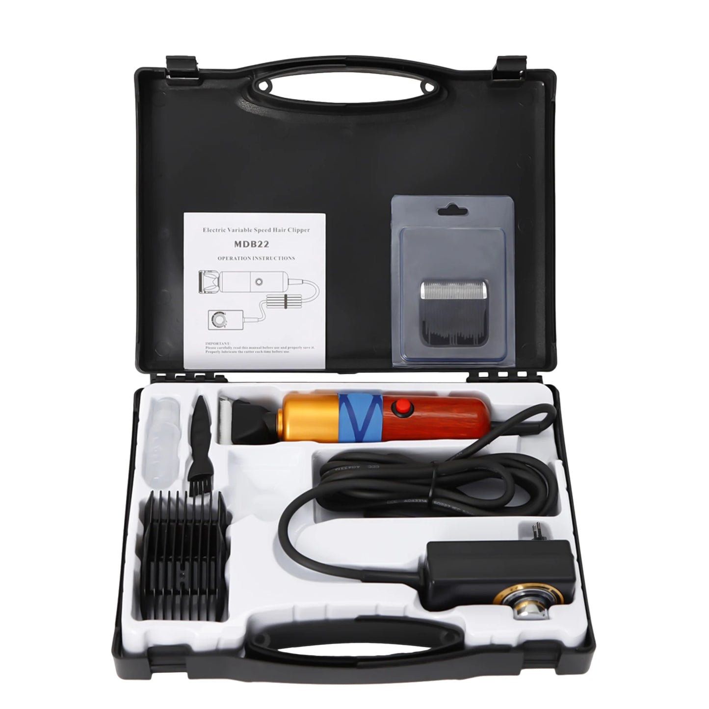 Pet Hair Clipper Low Noise Electric Variable Speed For Pets