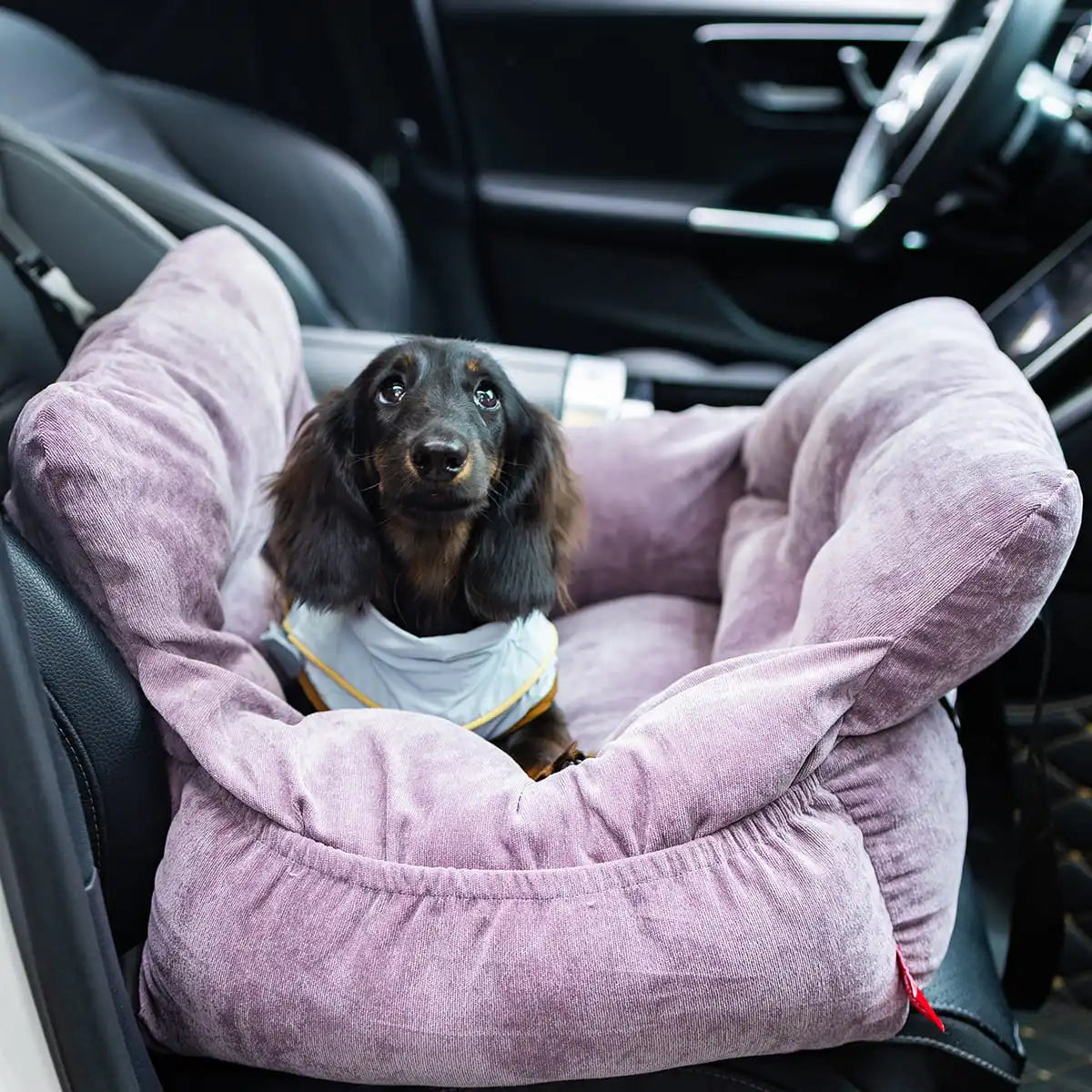2 In 1 Dog Car Seat Carrier Bag Detachable Handles