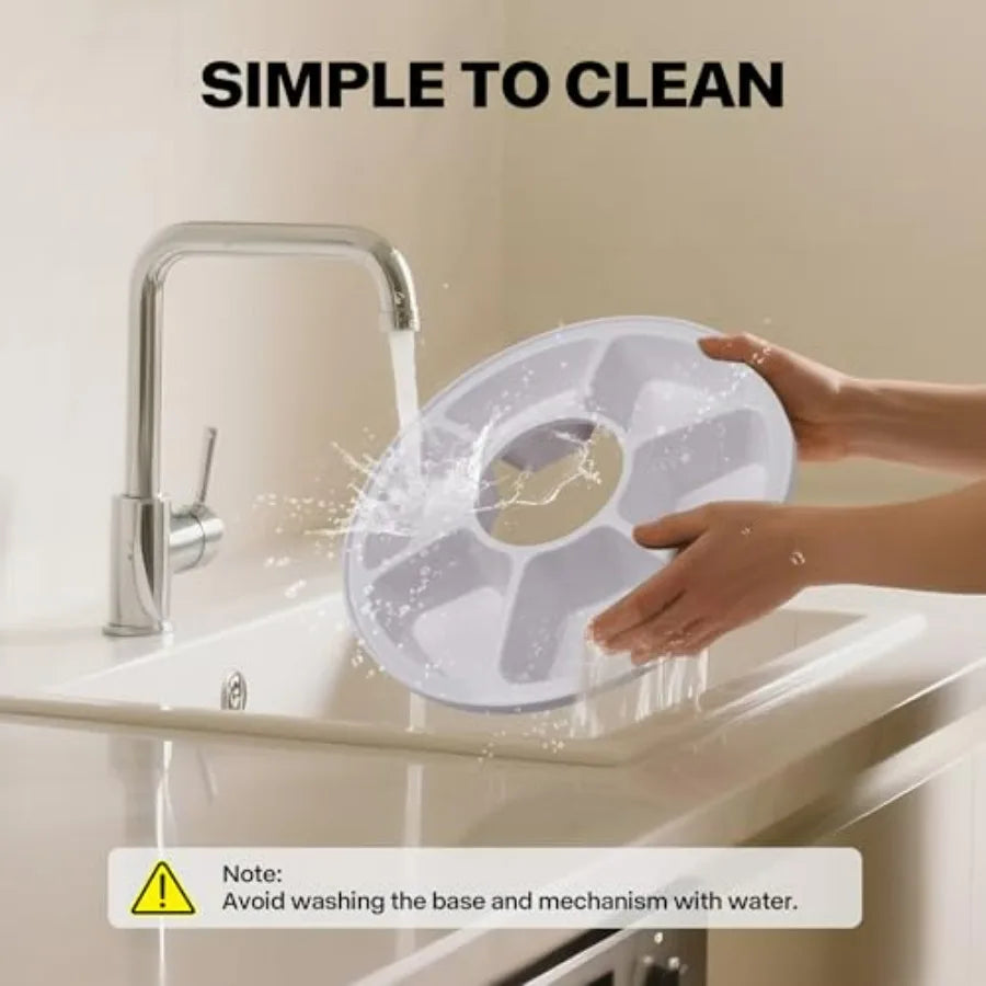 Hign-concerned 6 Meal Programmable Pet Food Dispenser With Timer