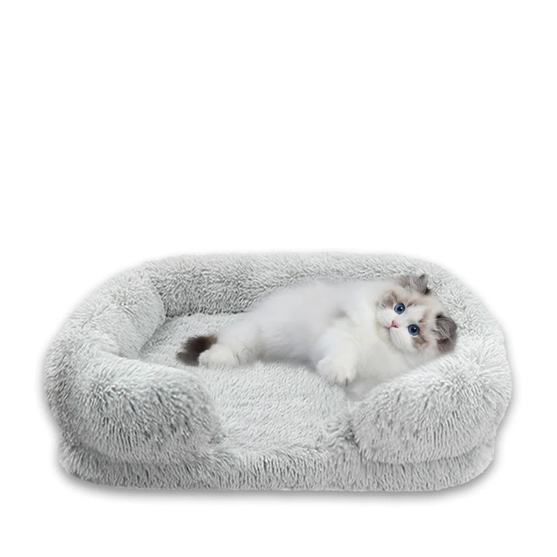NONECN Thickened Orthopedic Dog Bed For Large Dogs With Plush Washable Cover