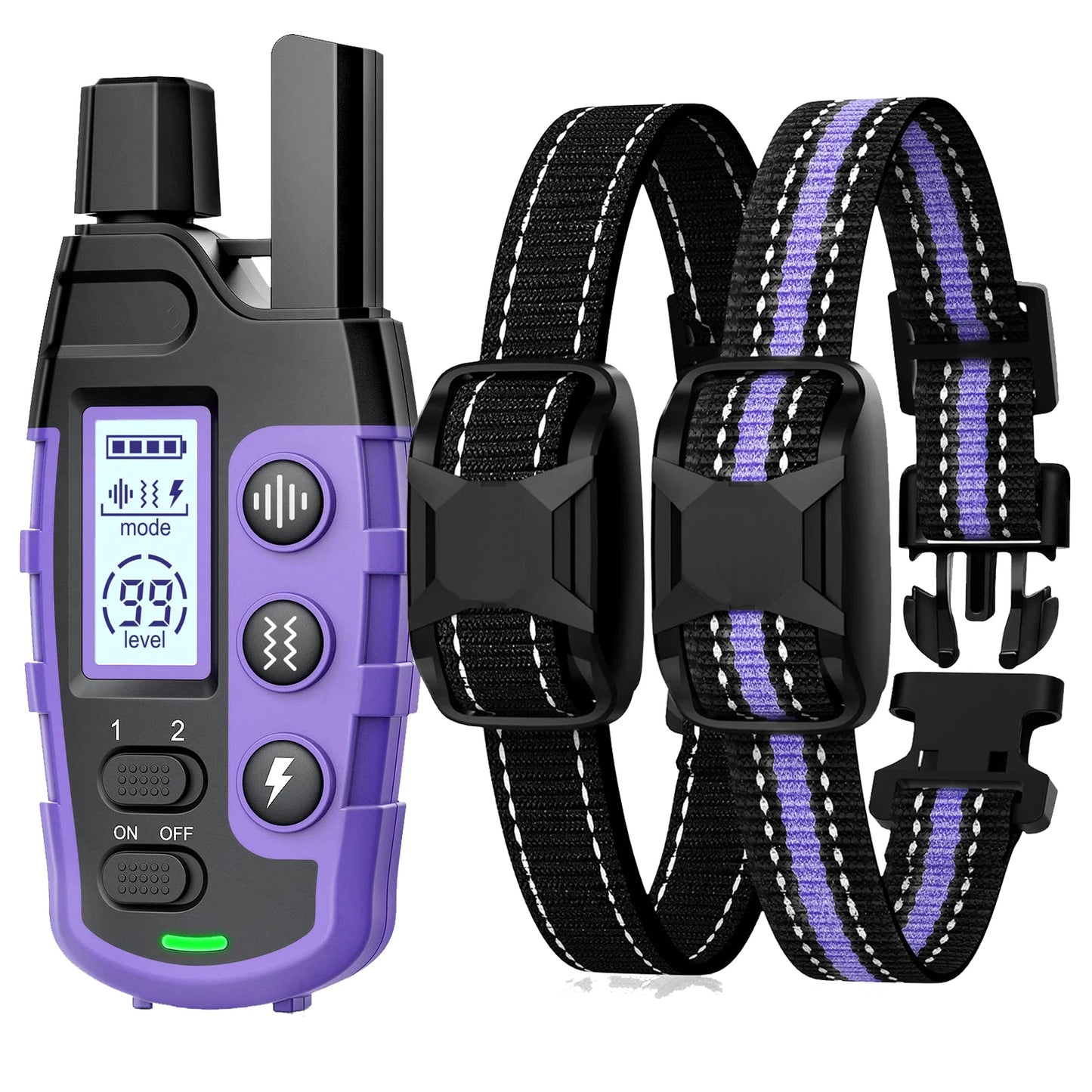 WXRPET 3300ft Waterproof Electric Dog Training Collar With Remote Control