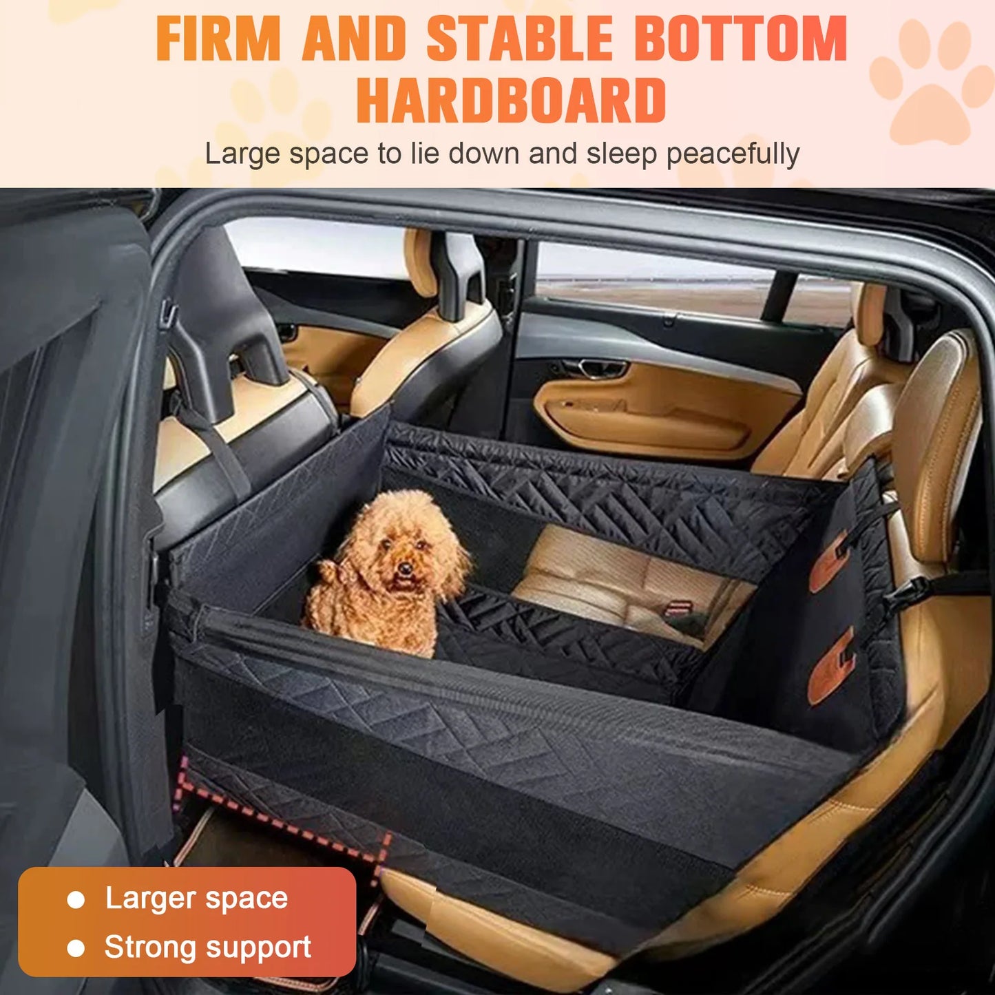 Alloet Dog Car Seat Cover Waterproof Nonslip Hammock For Cars