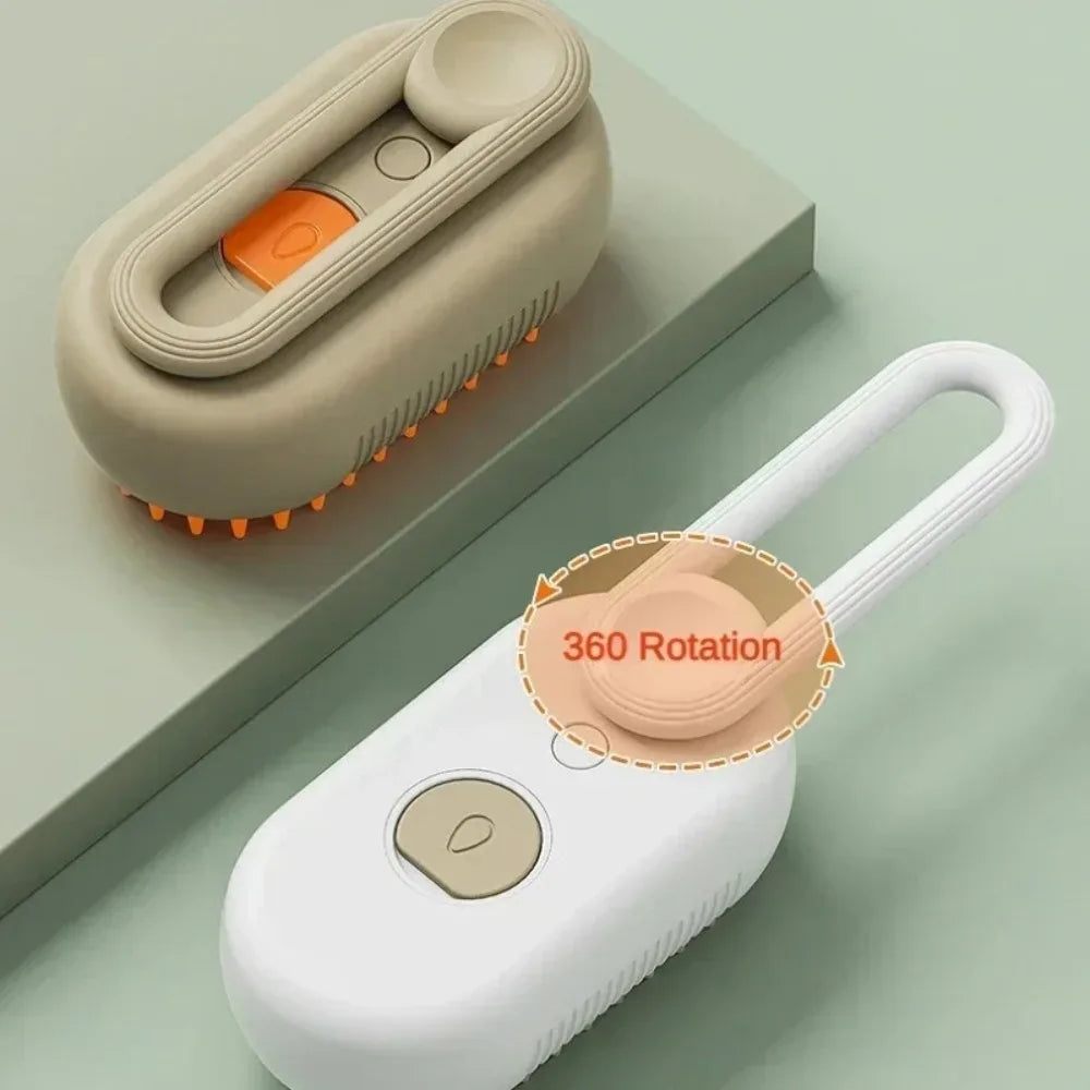 NOVELTY MOON 3 In 1 Electric Pet Grooming Brush Pro