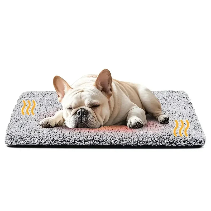 Self-Heating Pet Pad Blanket No Electricity For Dogs Cats Anti-Slip