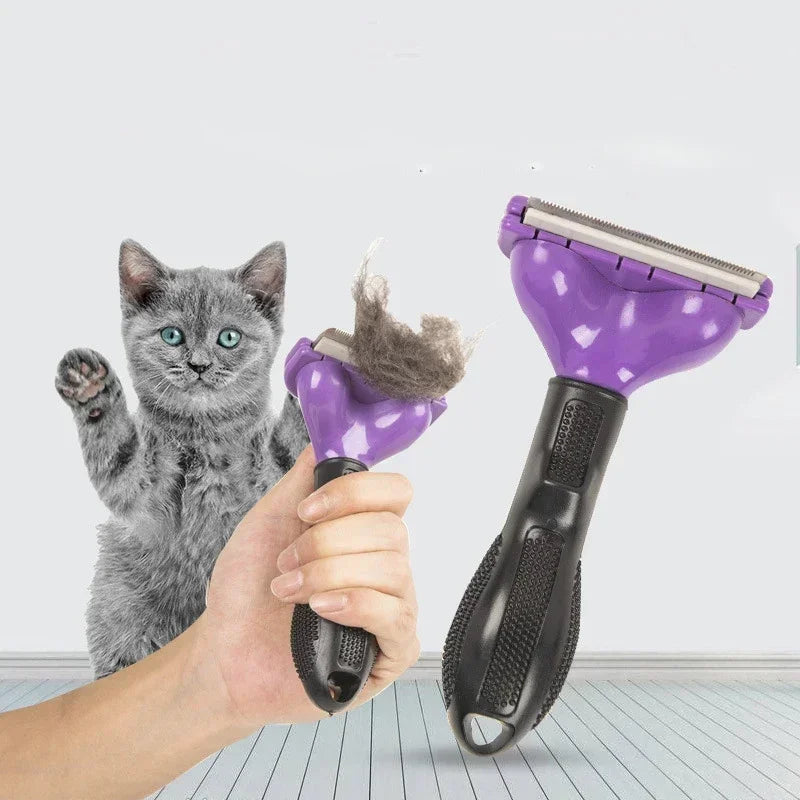 Pet Hair Removal Comb Grooming Brush For Cats And Dogs