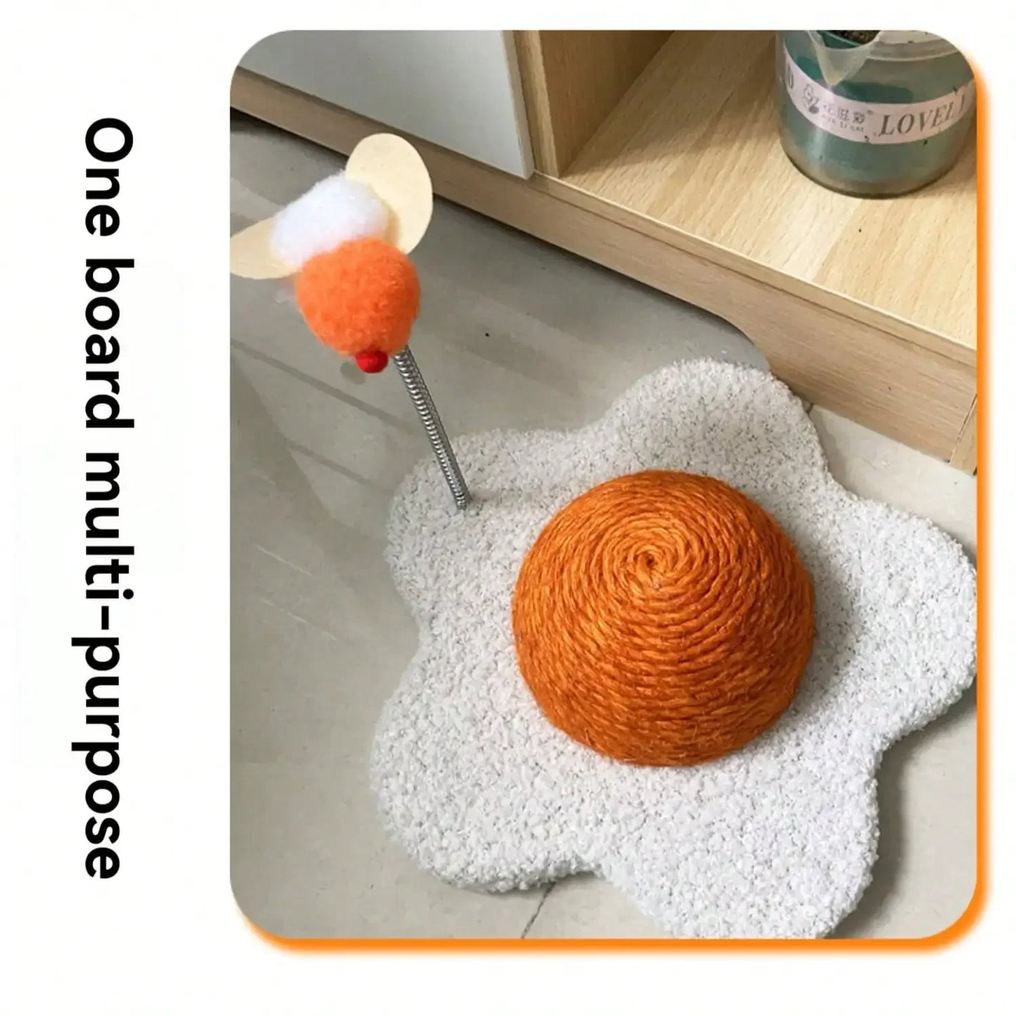 Hign-concerned Cat Scratching Post Round Cat Tree Toy For Cats