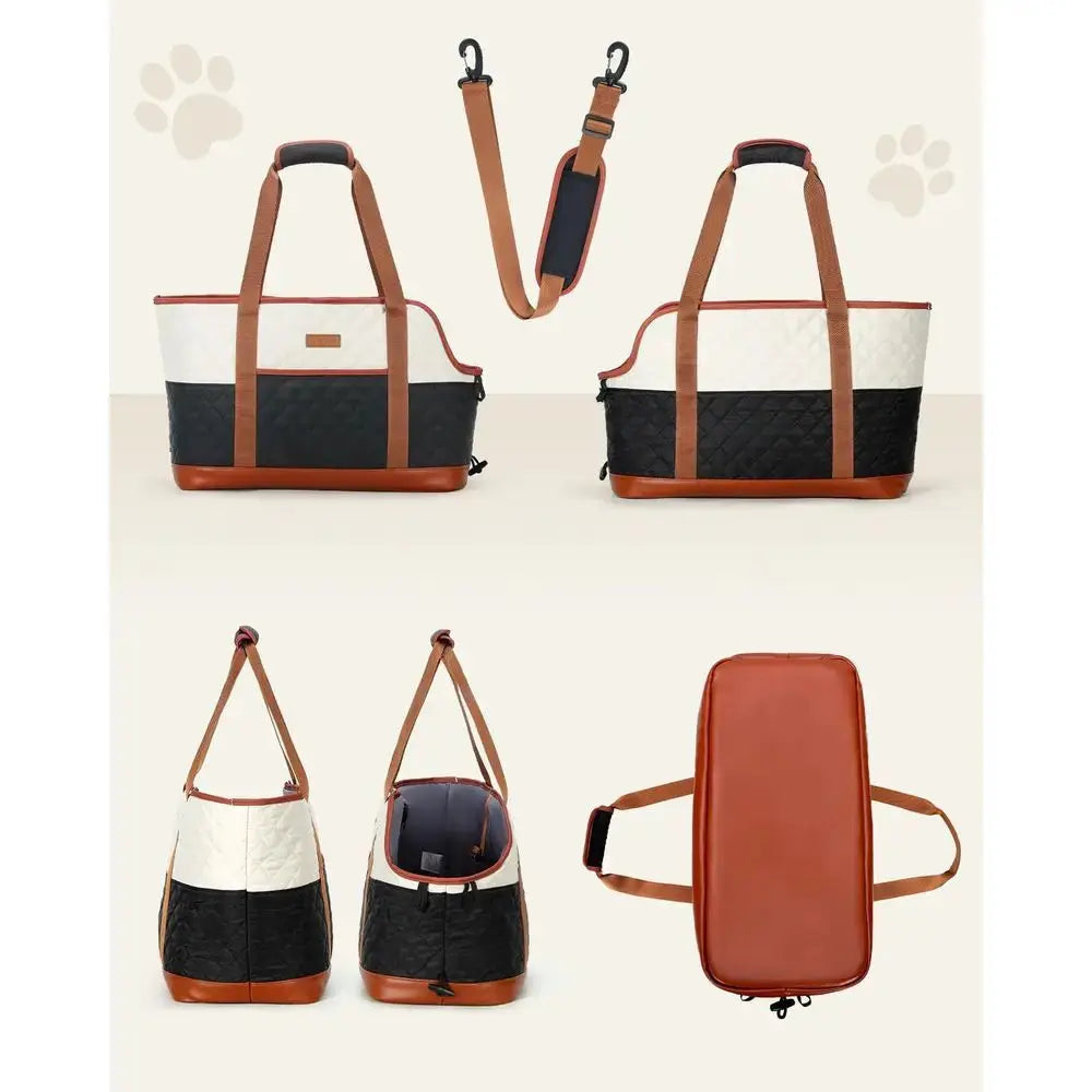 Soft-Sided Pet Carrier Tote Bag Waterproof For Dogs And Cats by Furtastic Pet Essentials