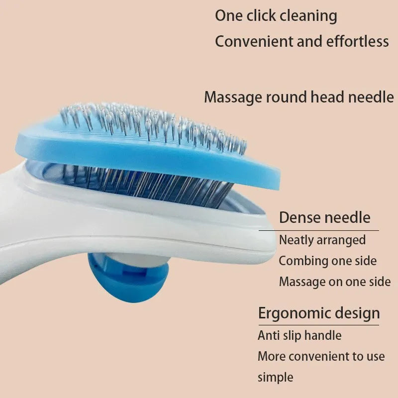 Slicker Brush for Dogs and Cats Pet Hair Remover Grooming Tool