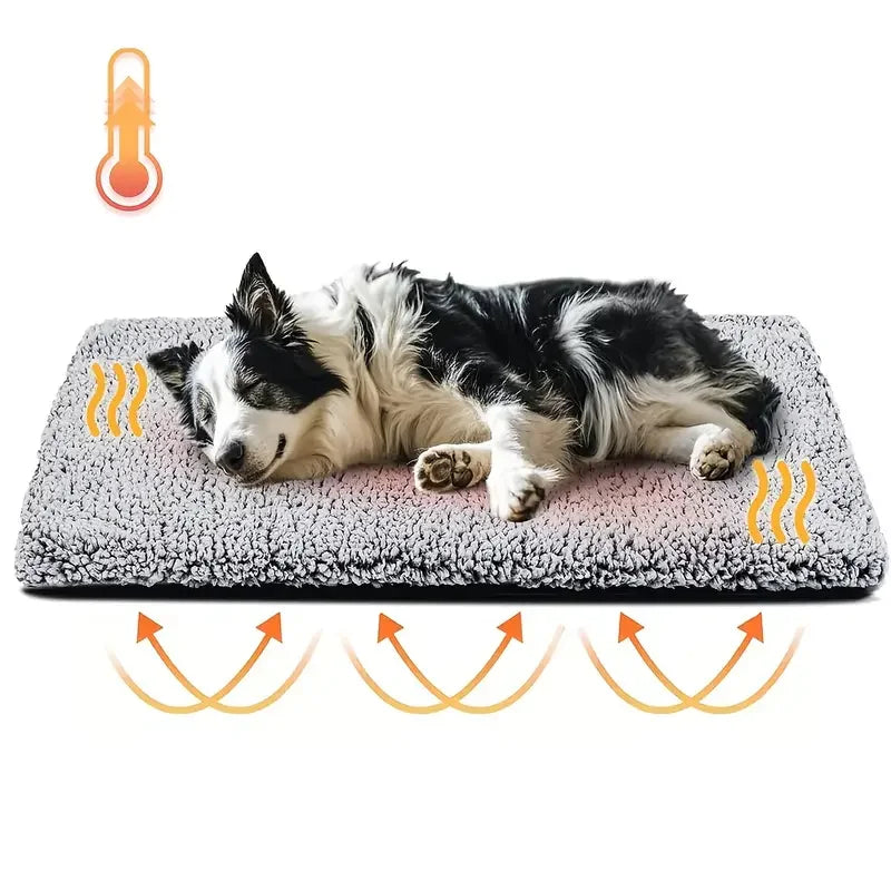 Self-Heating Pet Pad Blanket No Electricity For Dogs Cats Anti-Slip
