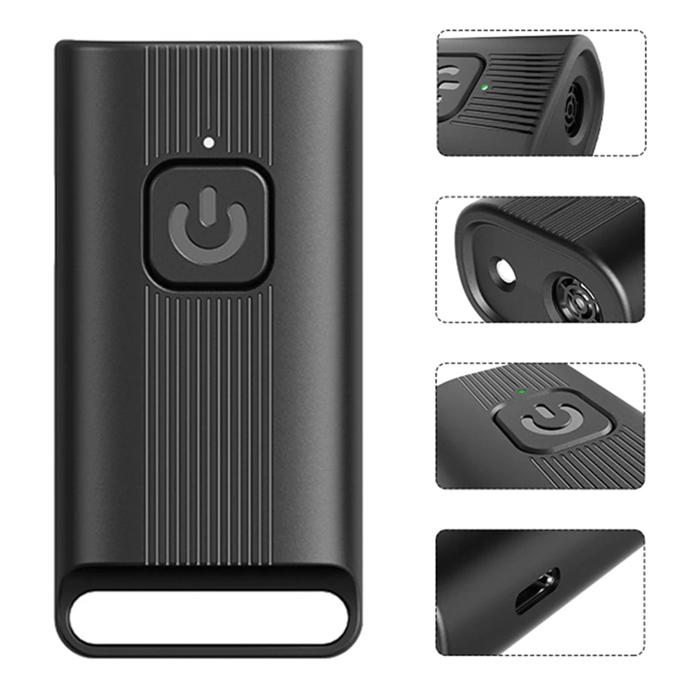 APWIKOGER Ultrasonic Anti Barking Device With LED Flashlight Rechargeable