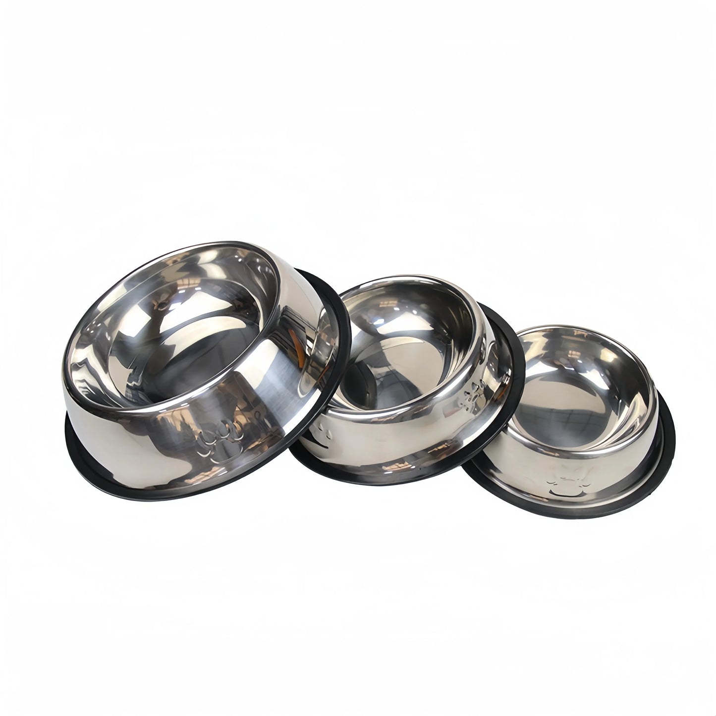 YTYIN Stainless Steel Pet Bowl for Dogs and Cats Durable
