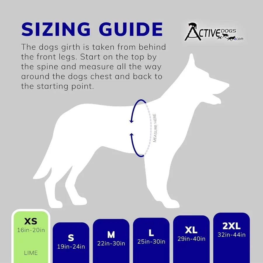 XMSJCN ActiveDogs Full Service Dog Kit Vest Harness