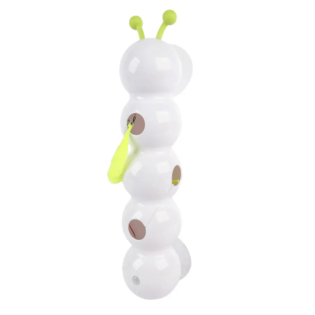 APWIKOGERCN Caterpillar Interactive Cat Toy Motion Activated Tail