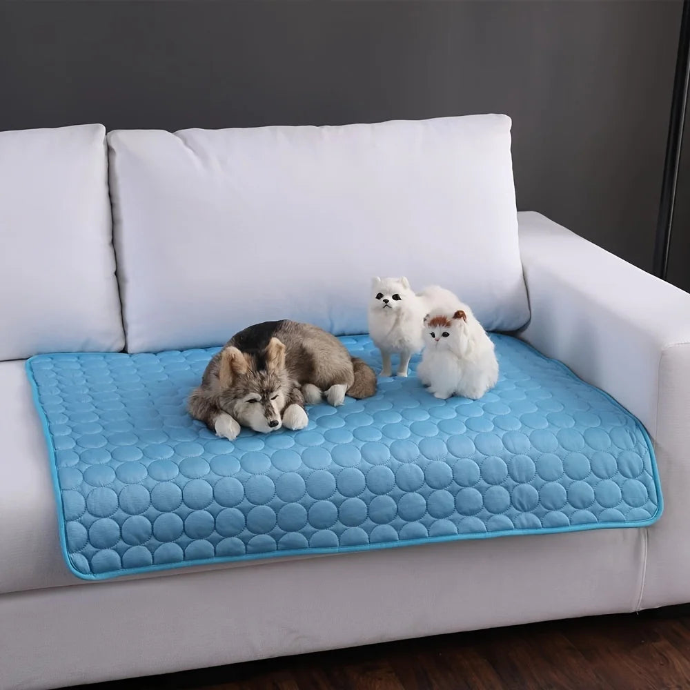 Dog Cooling Mat Self Cooling Pad For Large Dogs Cats