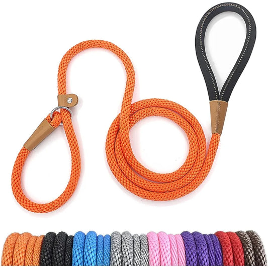 Heavy Duty Braided Dog Leash for Training and Walking