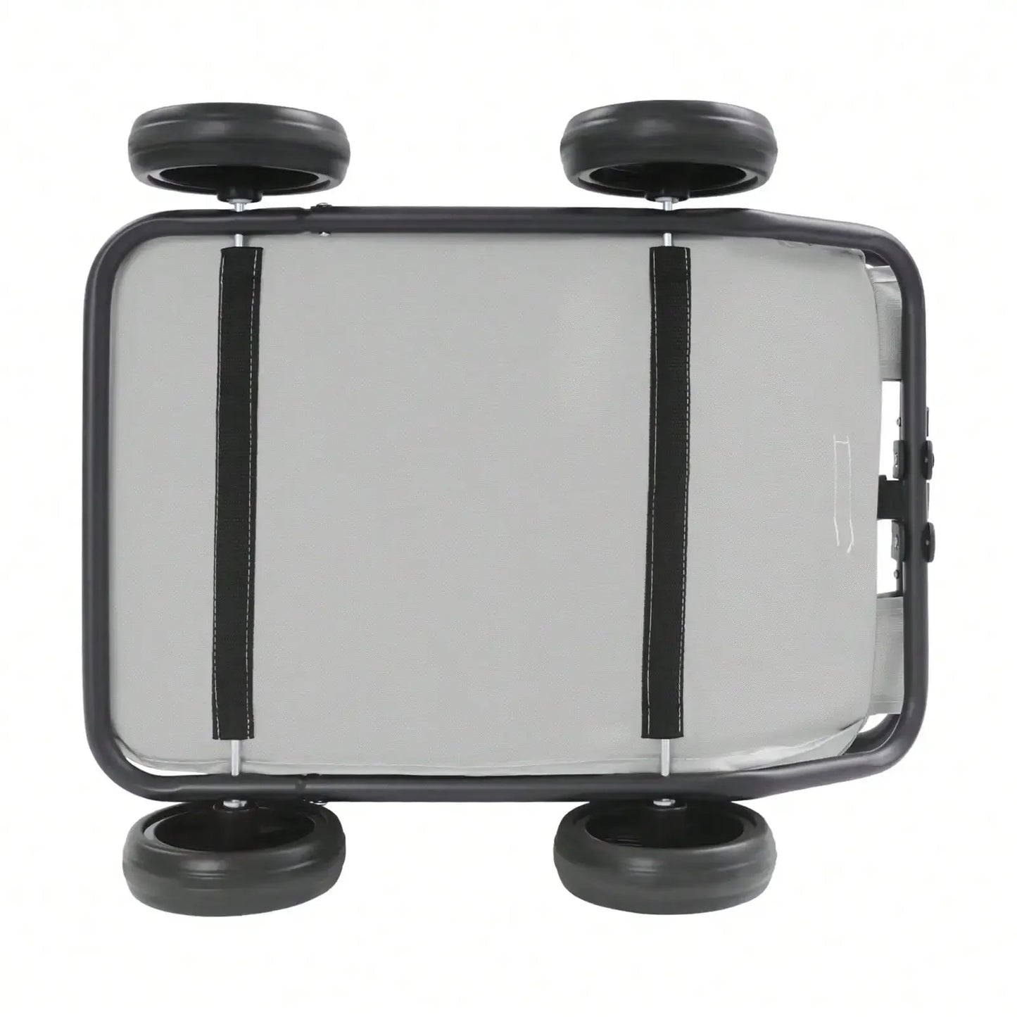 Foldable Dog Stroller for Small Pets with Smooth Rolling Wheels