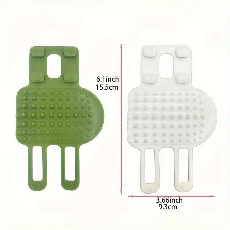 Cat Grooming Self Cleaning Silicone Massage Comb Hair Removal